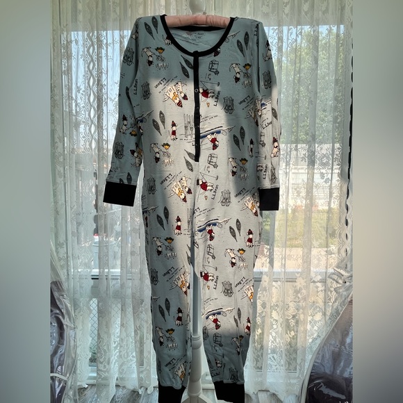 LL Bean One Piece Pajama- - Picture 2 of 5